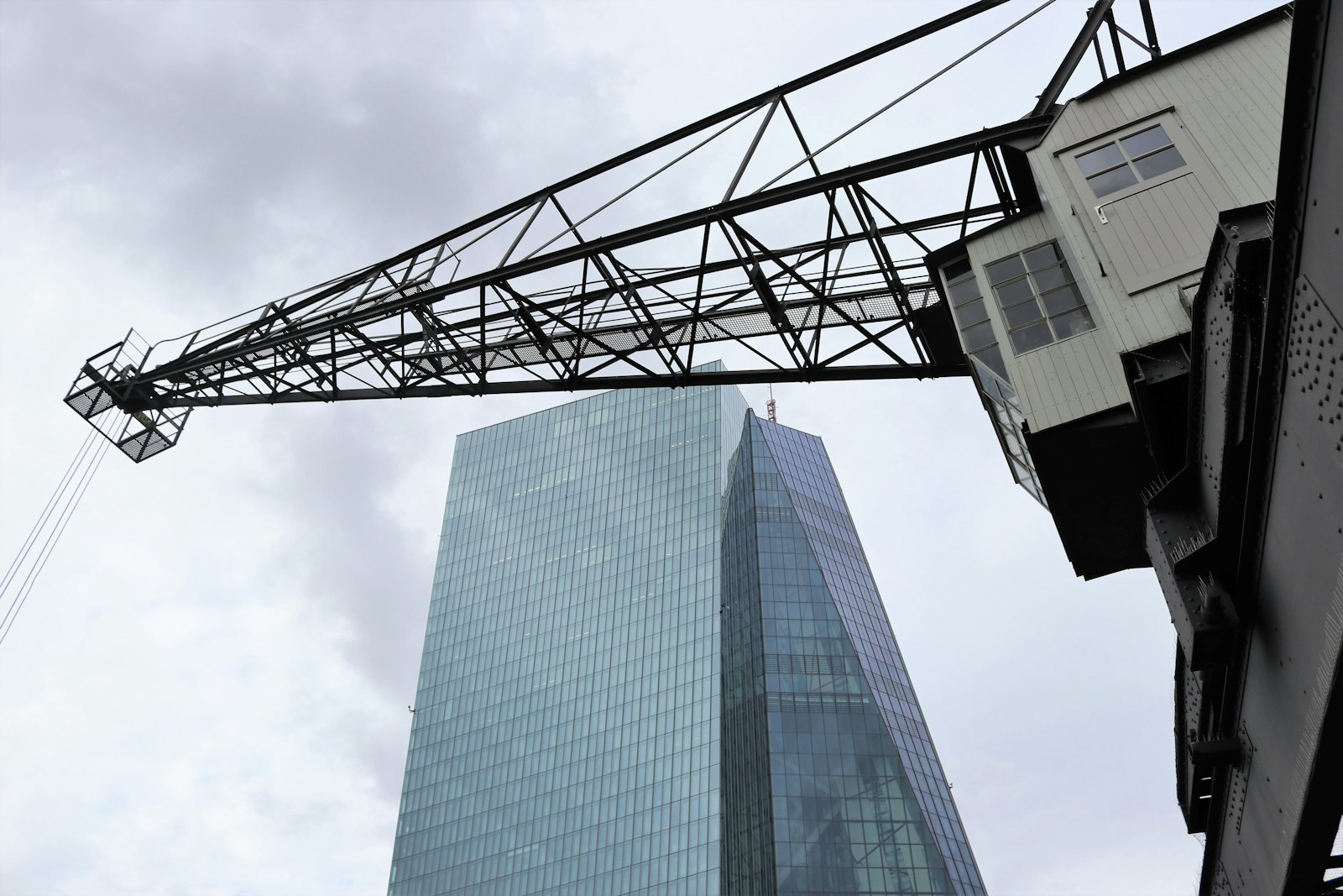 La Banca centrale europea a Francoforte