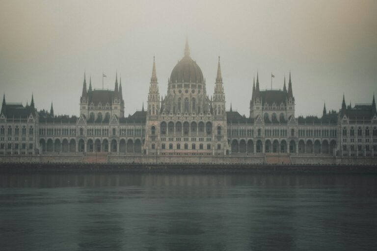 Il Palazzo del Parlamento ungherese a Budapest